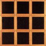 Georgian  White Oak with Brass & Black Granite