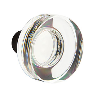 Modern Disc Crystal Knob