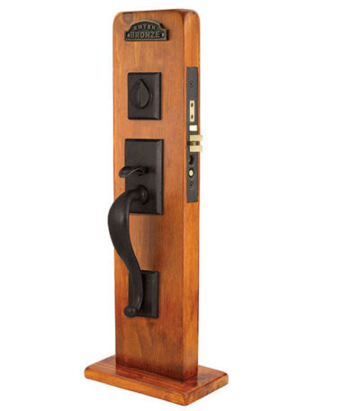 Emtek Rectangular Sectional Mortise Entry Set