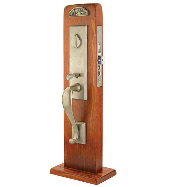 Emtek Rectangular Monolithic Mortise Entry Set