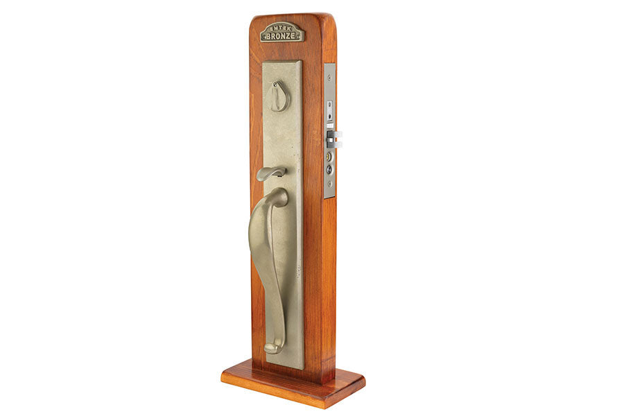 Emtek Rectangular Full Length Mortise Entry Set