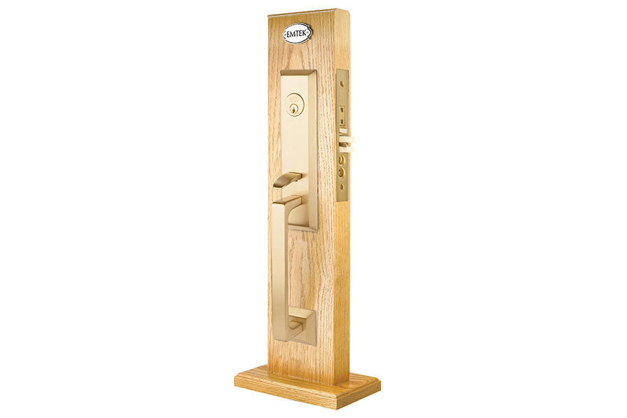 Emtek Transitional Heritage Mortise Entry Set