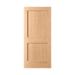 Montecito Interior White Oak 2-Panel Shaker Door