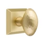 Emtek Hammered Egg Knob