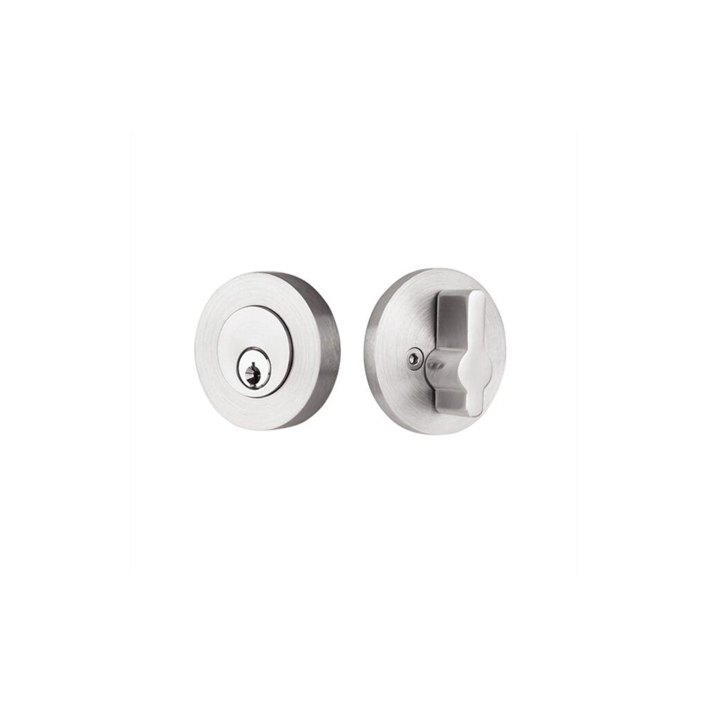 Stainless Steel Modern Disc Deadbolt