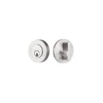 Stainless Steel Modern Disc Deadbolt