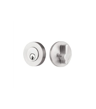 Stainless Steel Modern Disc Deadbolt
