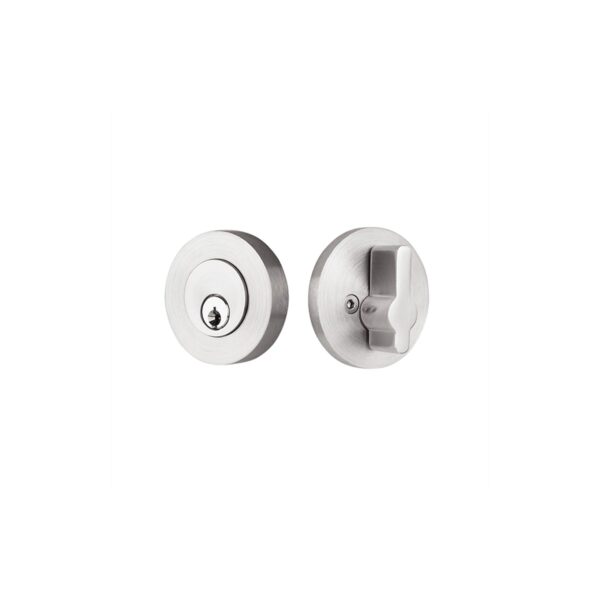 Stainless Steel Modern Disc Deadbolt