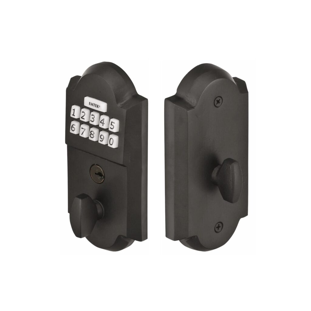 Sandcast Bronze Electronic Keypad Deadbolt