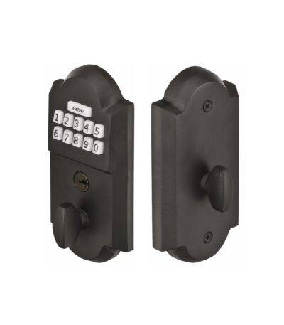 Sandcast Bronze Electronic Keypad Deadbolt