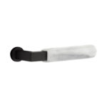 Emtek Select White Marble Door Lever