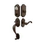 Sandcast Bronze Style Electronic Keypad Entry Set