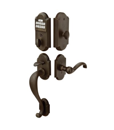 Sandcast Bronze Style Electronic Keypad Entry Set